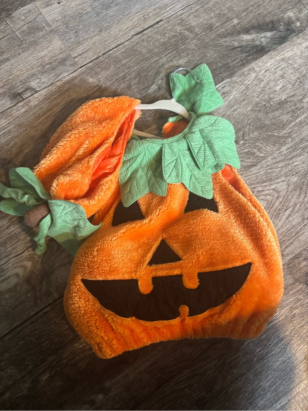 Pumpkin Jack-O'-Lantern Baby Costume - Orange